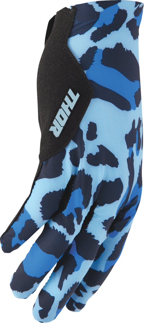 SPORTMODE Cheetah Gloves - Midnight/Blue - Small