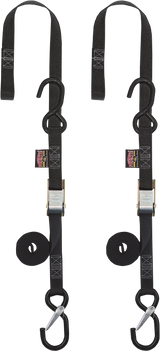 Cam Buckle - Sewn-In Soft-Tye - 1\" x 5-1/2\' - Black