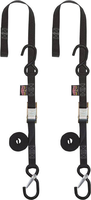 Cam Buckle - Sewn-In Soft-Tye - 1\" x 5-1/2\' - Black