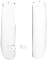 Lower Fork Covers for Inverted Forks - White 2009 - 2019