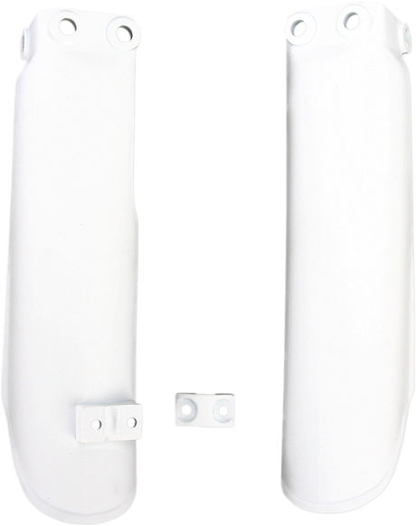 Lower Fork Covers for Inverted Forks - White 2009 - 2019
