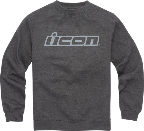 ICON Slant™ Crewneck Sweatshirt - Charcoal - Small