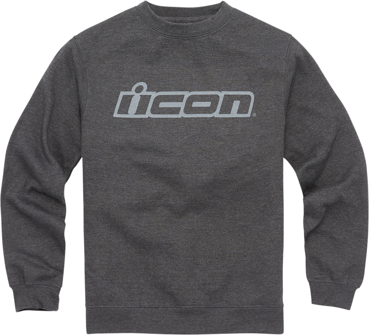 ICON Slant™ Crewneck Sweatshirt - Charcoal - XL