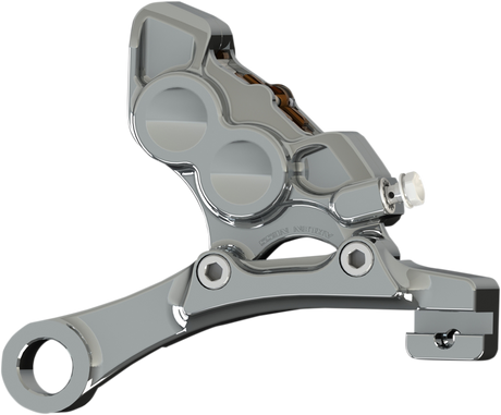 4-Piston Caliper - Rear - 11.8\" - Chrome 2008 - 2022