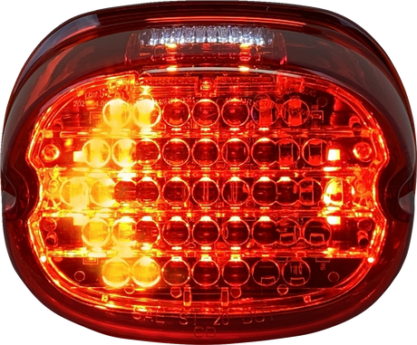 Taillight w/ Integrated Turn Signal - Top Window - Red Lens 1999 - 2024