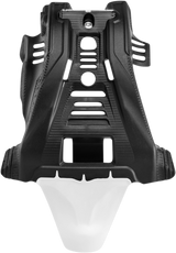 Skid Plate - Black/White - Yamaha - YZ 125 2006 - 2023