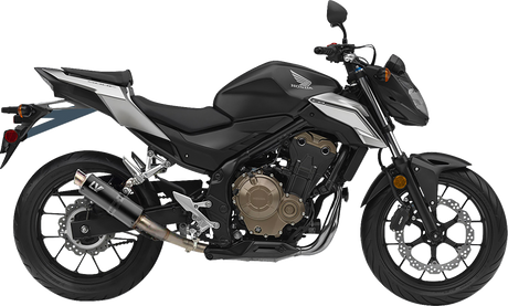 GP Corsa Slip-On Muffler - Black Edition - CB/CBR 500 2016 - 2021