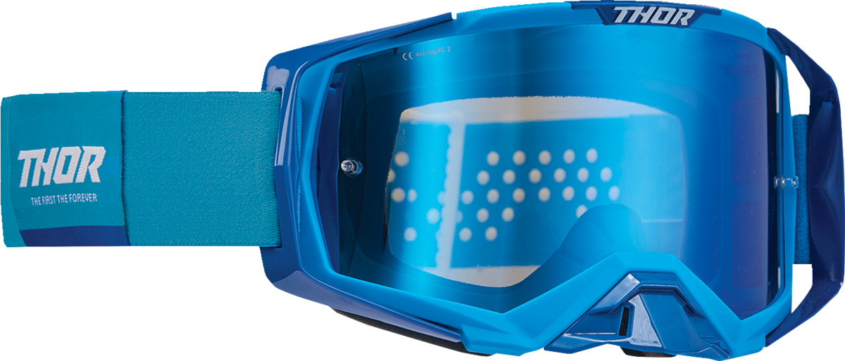 Activate Goggle - Blue/White - Blue Mirror Lens