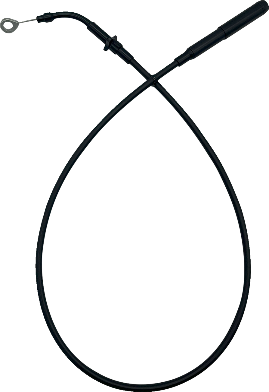EZ Install Upper Clutch Cable - FLTR/FLHX \'21-\'23 - Stock - Black 2021 - 2023