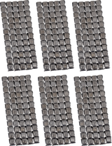 Wheel Weights - Square - Adhesive Stick-On - Chrome - 360 Pack