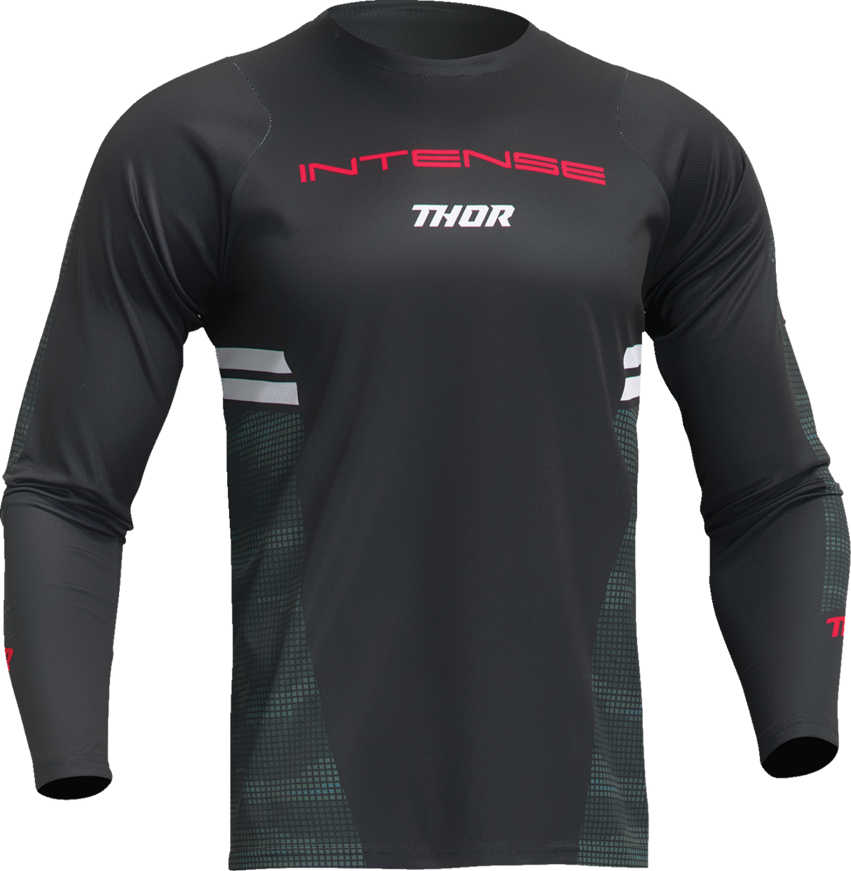 Intense Assist Berm Long-Sleeve Jersey - Black/Camo - Medium