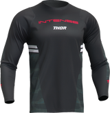 Intense Assist Berm Long-Sleeve Jersey - Black/Camo - Large
