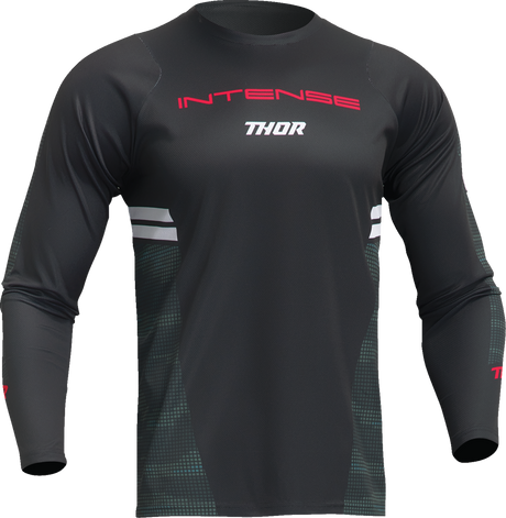 Intense Assist Berm Long-Sleeve Jersey - Black/Camo - Large
