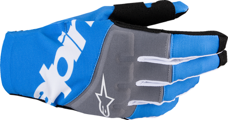 Techstar MX Gloves - Black/Blue - 2XL