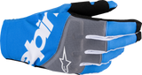 Techstar MX Gloves - Black/Blue - Small