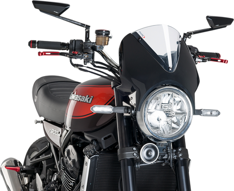 Windscreen - 13\" - Black/Clear 1982 - 2023