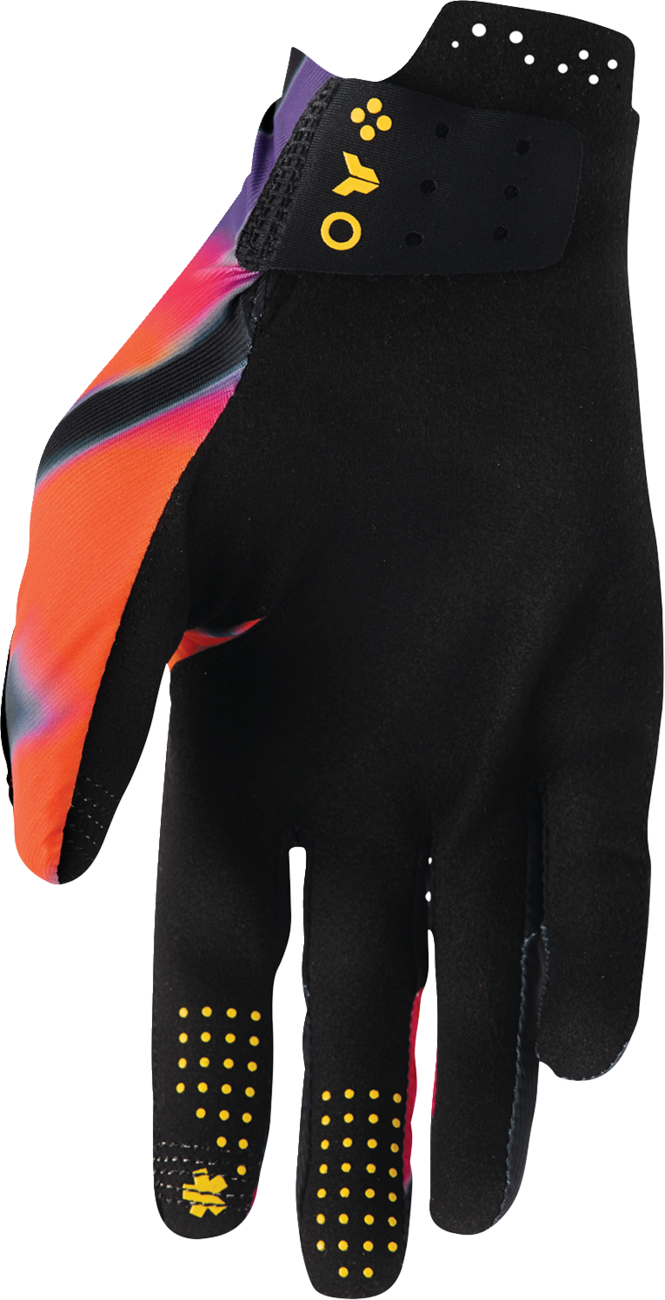 SPORTMODE Inferno Gloves - Orange/Purple - XL