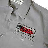 High Compression Pistons Shop Shirt - Gray - Large