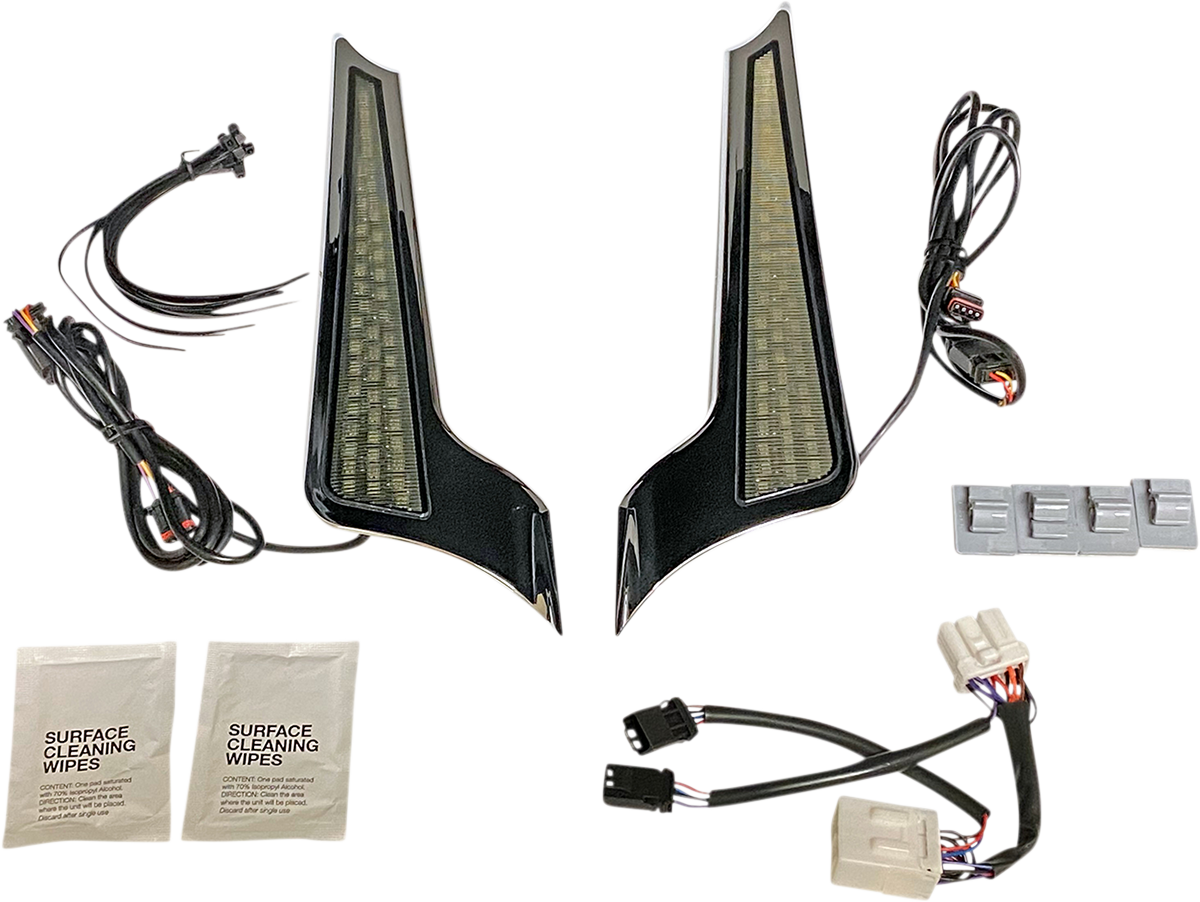 Panel Lights - Chrome - Smoke Lens 2006 - 2009