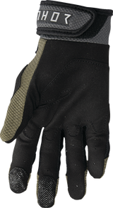 Terrain Gloves - Army/Charcoal - 2XL