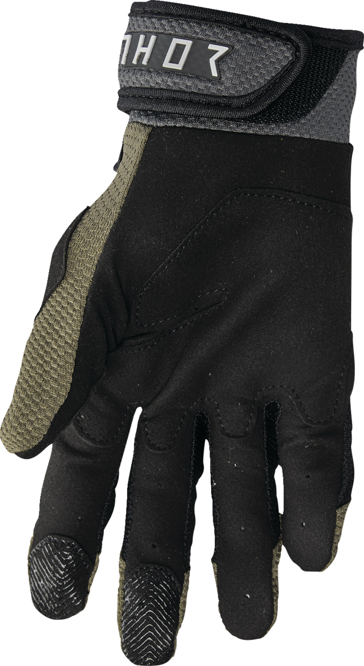 Terrain Gloves - Army/Charcoal - Medium