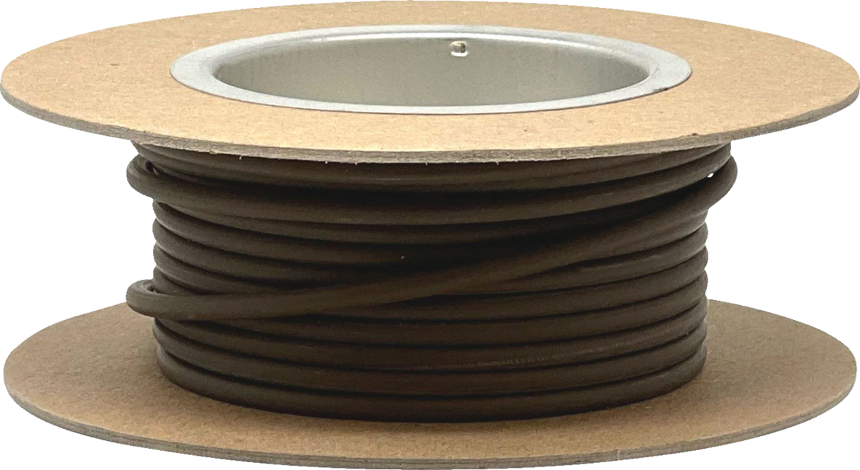 25\' GXL Wire Spool - 10 Gauge - Brown