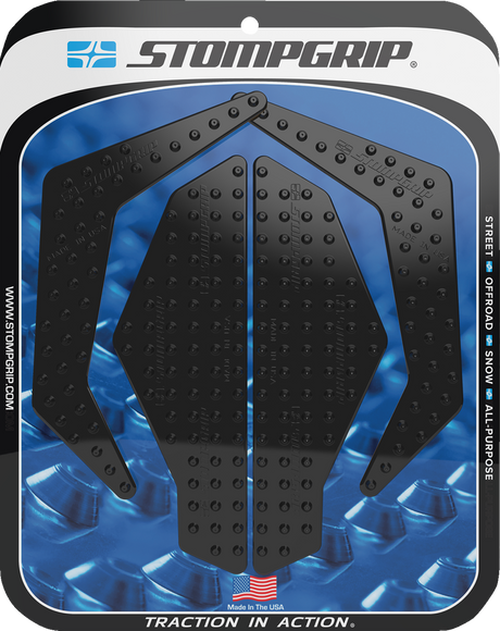 Traction Pad Tank Grips - Volcano - Black - Katana 2020 - 2020