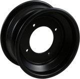 Rolled-Lip Spun Wheel - Rear - Black - 9x8 - 4/115 - 3+5 1987 - 2017