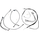 MAGNUM SHIELDING Black Pearl Designer Handlebar Installation Kit Control Cable Kit - Black Pearl™