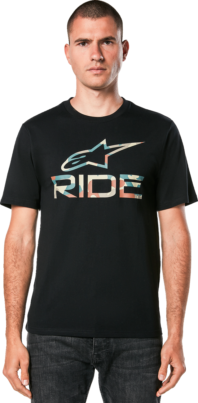 Ride 4.0 CSF T-Shirt - Camo Black - 2XL