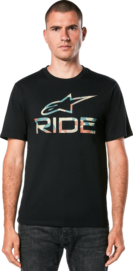 Ride 4.0 CSF T-Shirt - Camo Black - Medium