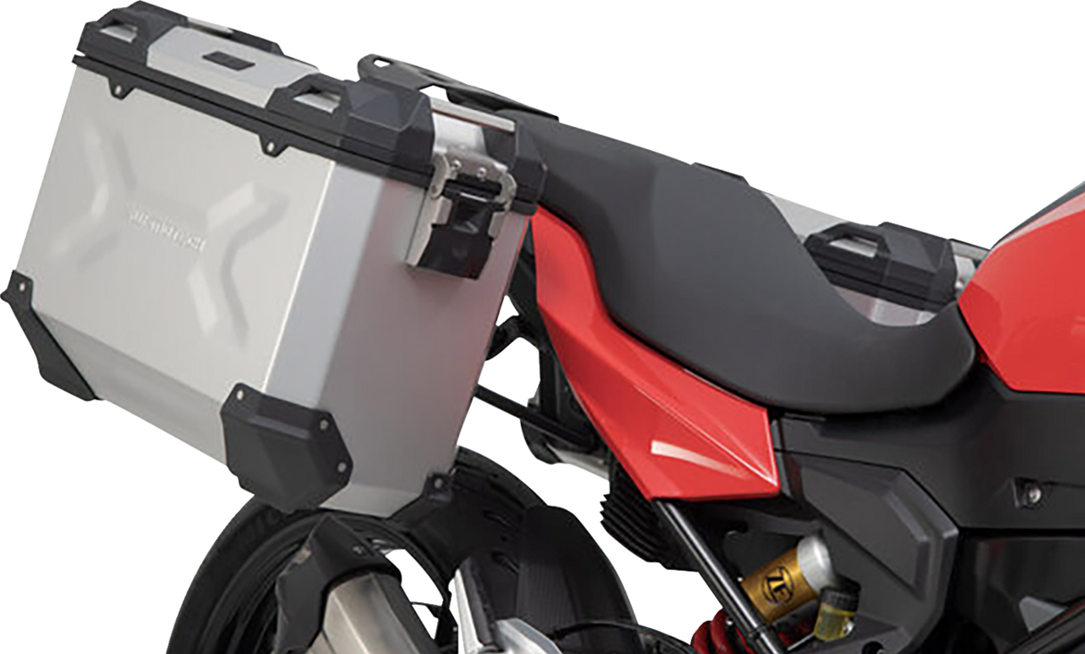 TRAX ADV Aluminum Case System - Silver - BMW F 900 \'20-\'24 2020 - 2024