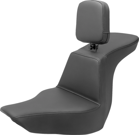 Tour Step-Up Seat - Rider Backrest - Plain - FLSB/FXLR \'18-\'23 2018 - 2023