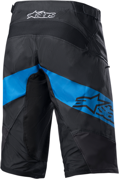 Racer Shorts - Black/Blue - US 38