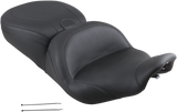 Lowdown Seat with Driver Backrest - Plain - FLHR \'97-\'07 1997 - 2007