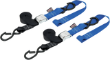 Cam Tie-Downs - 1-1/2\" x 6-1/2\' - Black/Blue