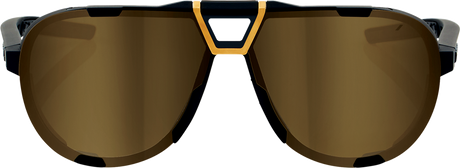 Westcraft Sunglasses - Soft Tact Black - Soft Gold Mirror