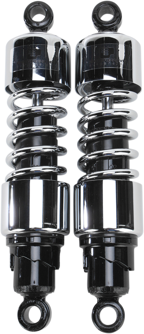 Shocks - 412 Cruiser Series - Chrome - 12\" - Standard 1982 - 2007