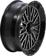 Wheel - Momentum - Front/Rear - Black/Milled - 18x6.5 - 4/156 - 4+2.5 (+10 mm) 1992 - 2023