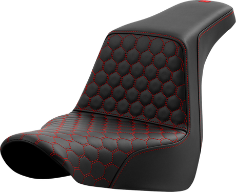 Step-Up Seat - Honeycomb - Red Stitching - FL/FX \'18-\'24 2018 - 2024