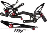 MGP Rearset - Black - Yamaha 2006 - 2020