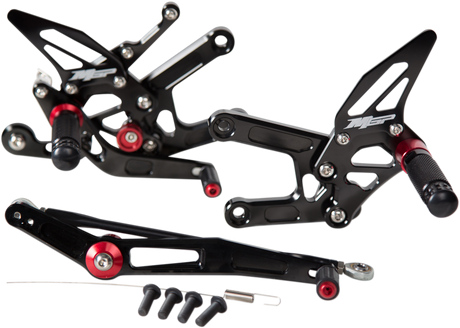 MGP Rearset - Black - Yamaha 2006 - 2020