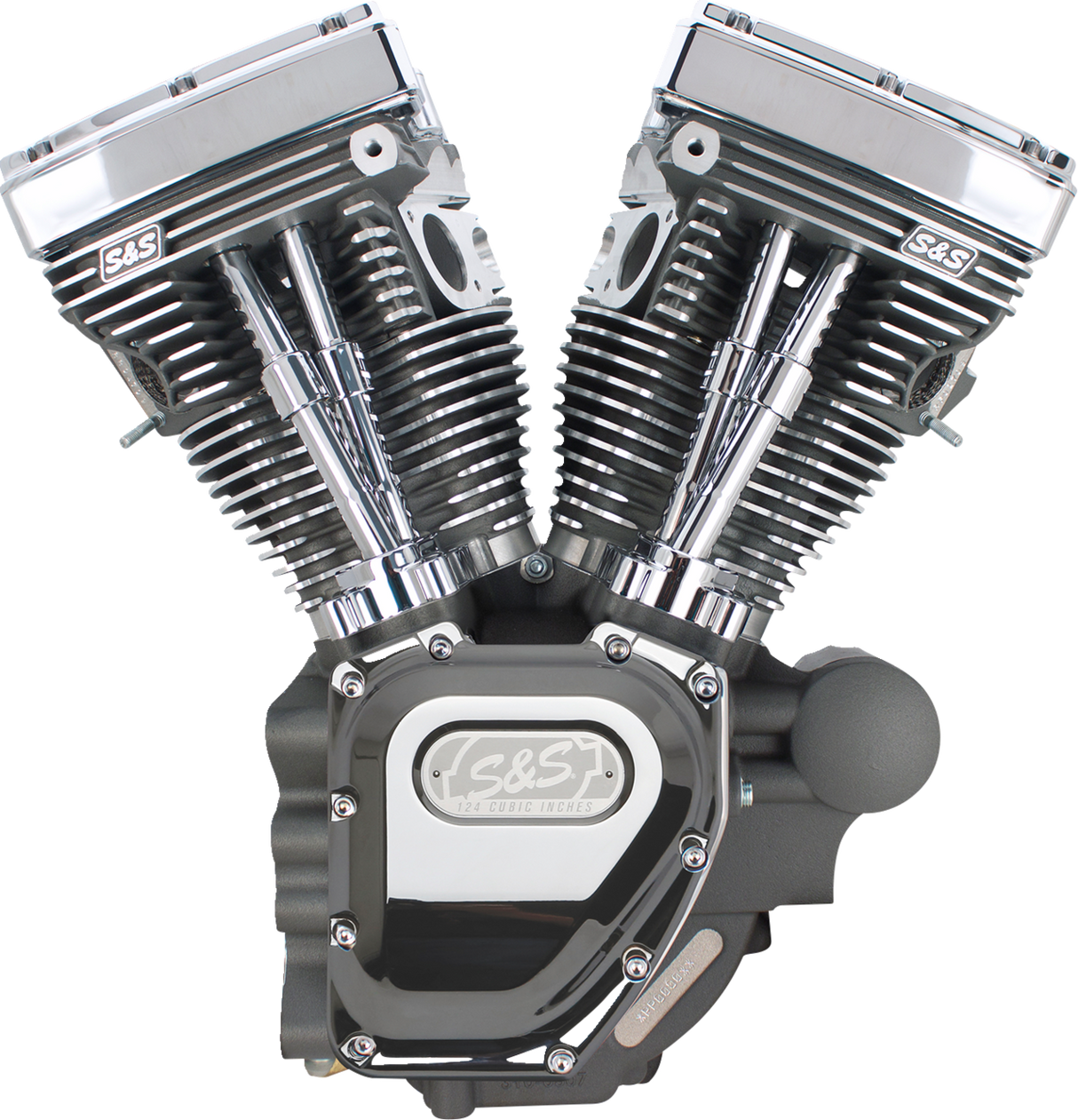 T124 Long Block Engine- Stone Gray - Touring 2007 - 2016