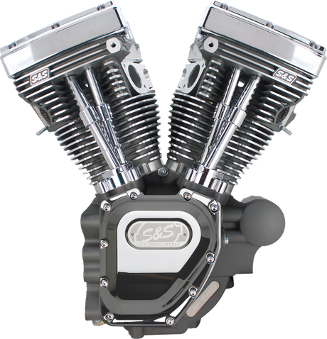 T124 Long Block Engine- Stone Gray - Touring 2007 - 2016