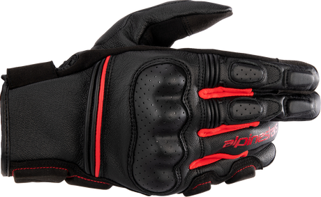 Phenom Gloves - Black/Bright Red - Small