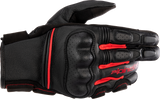 Phenom Gloves - Black/Bright Red - Small