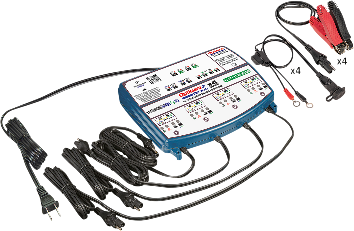 Battery Charger/Maintainer - 4-Bank