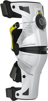 X8 Knee Braces - White/Yellow - XS