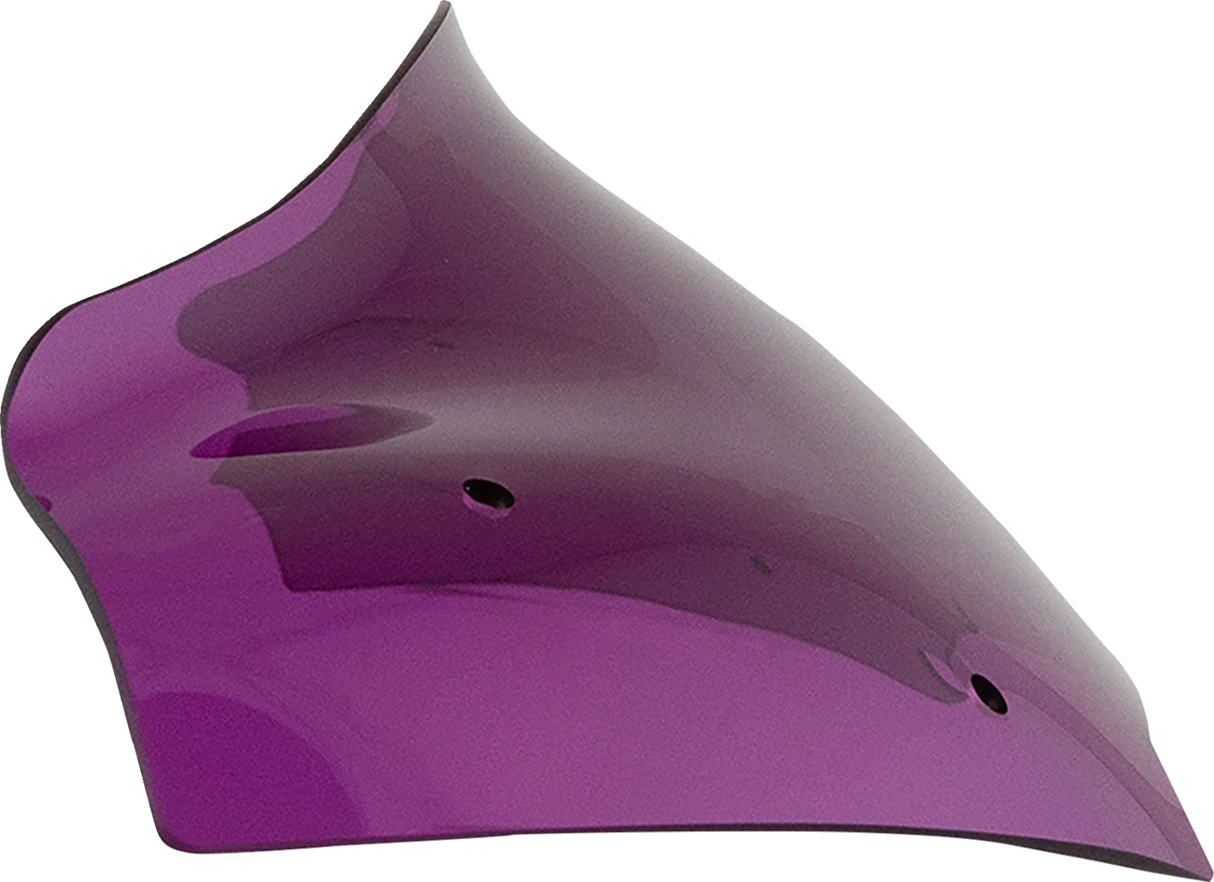 Kolor Flare™ Sport Windshield - 8\" - Purple - FLTRX 2023 - 2025