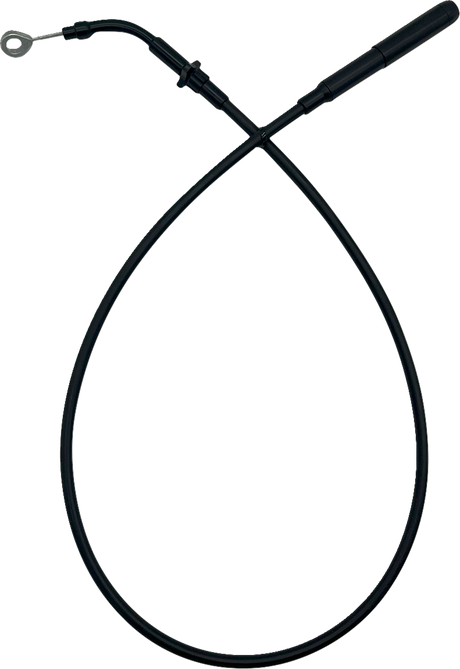 EZ Install Upper Clutch Cable - FLTR/FLHX \'21-\'23 - +6\" - Black 2021 - 2023